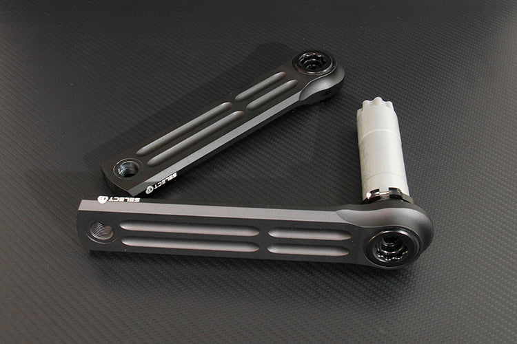 DAGGER Folding Bike Crankset Aluminum Alloy CNC-Machined Hollow DUB Lightweight Hollow Ultra-Light Road Crankset and Chainring