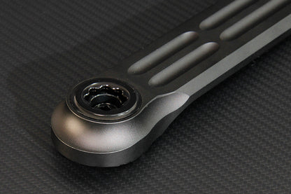 DAGGER Folding Bike Crankset Aluminum Alloy CNC-Machined Hollow DUB Lightweight Hollow Ultra-Light Road Crankset and Chainring