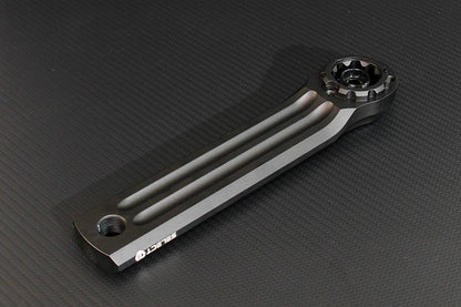 DAGGER Folding Bike Crankset Aluminum Alloy CNC-Machined Hollow DUB Lightweight Hollow Ultra-Light Road Crankset and Chainring