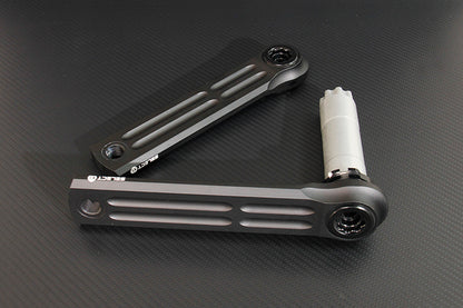 DAGGER Folding Bike Crankset Aluminum Alloy CNC-Machined Hollow DUB Lightweight Hollow Ultra-Light Road Crankset and Chainring