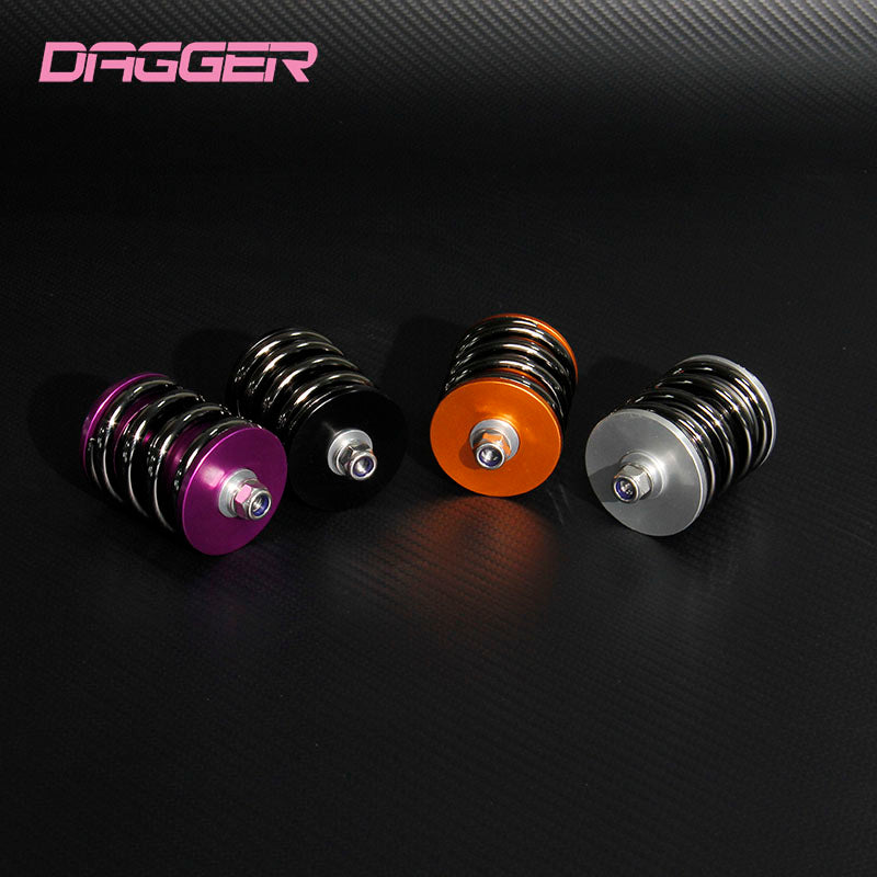 DAGGER Folding Bike Rear Shock Absorber Rear Suspension Unit Ultra-Lightweight Titanium Axle Spring Rear Shock Quick-Release Port