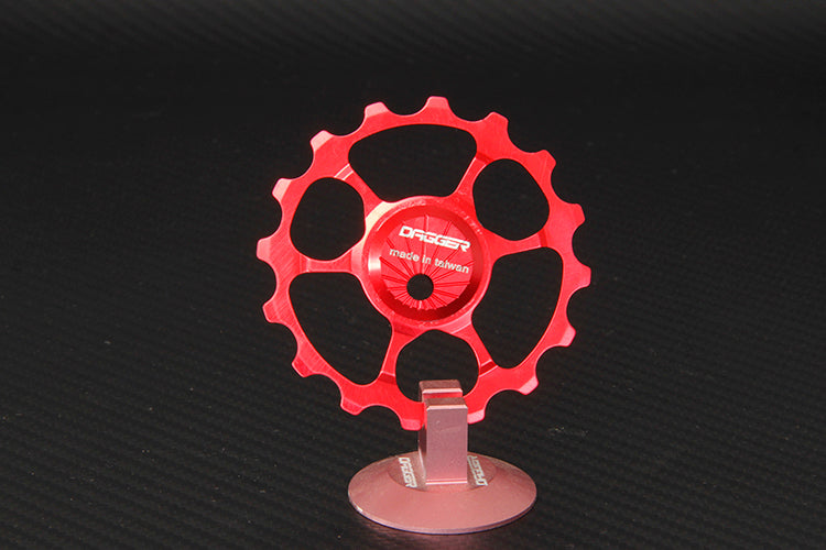 Dagger Road Rear Derailleur Power Guide Pulley 14T/16T Large Chicken Leg Compatible with 105 UT CP Rear Derailleur Guide Pulley