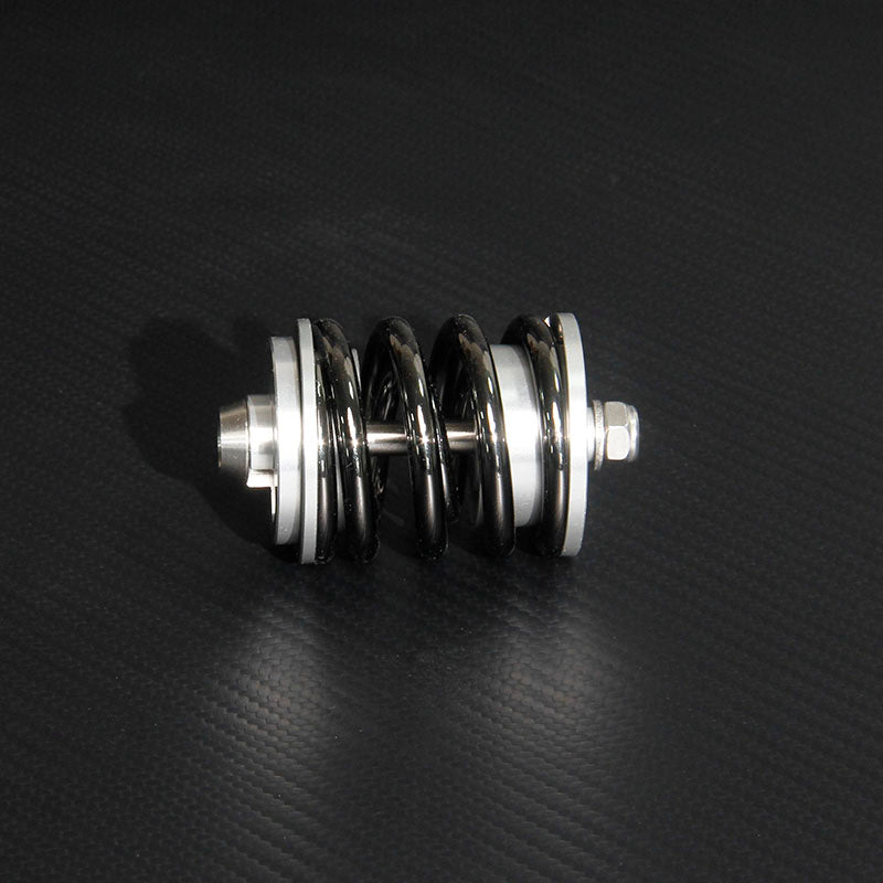 DAGGER Folding Bike Rear Shock Absorber Rear Suspension Unit Ultra-Lightweight Titanium Axle Spring Rear Shock Quick-Release Port