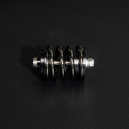 DAGGER Folding Bike Rear Shock Absorber Rear Suspension Unit Ultra-Lightweight Titanium Axle Spring Rear Shock Quick-Release Port