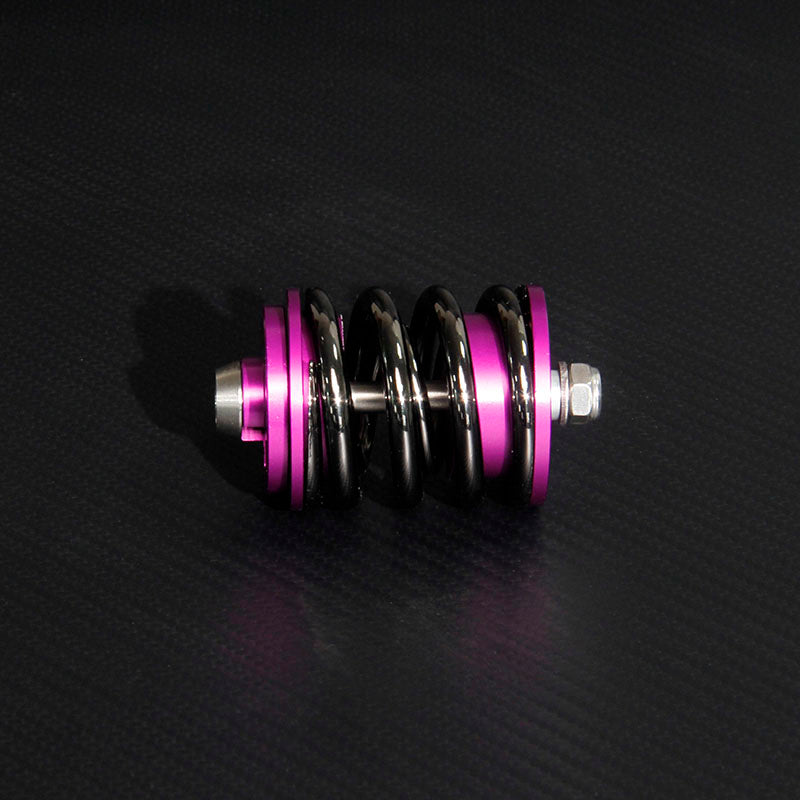 DAGGER Folding Bike Rear Shock Absorber Rear Suspension Unit Ultra-Lightweight Titanium Axle Spring Rear Shock Quick-Release Port