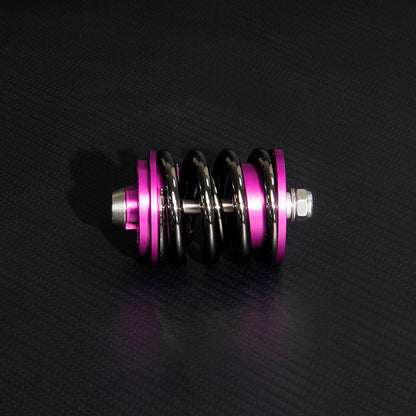 DAGGER Folding Bike Rear Shock Absorber Rear Suspension Unit Ultra-Lightweight Titanium Axle Spring Rear Shock Quick-Release Port