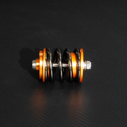 DAGGER Folding Bike Rear Shock Absorber Rear Suspension Unit Ultra-Lightweight Titanium Axle Spring Rear Shock Quick-Release Port