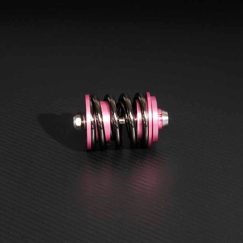 DAGGER Folding Bike Rear Shock Absorber Rear Suspension Unit Ultra-Lightweight Titanium Axle Spring Rear Shock Quick-Release Port