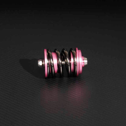 DAGGER Folding Bike Rear Shock Absorber Rear Suspension Unit Ultra-Lightweight Titanium Axle Spring Rear Shock Quick-Release Port